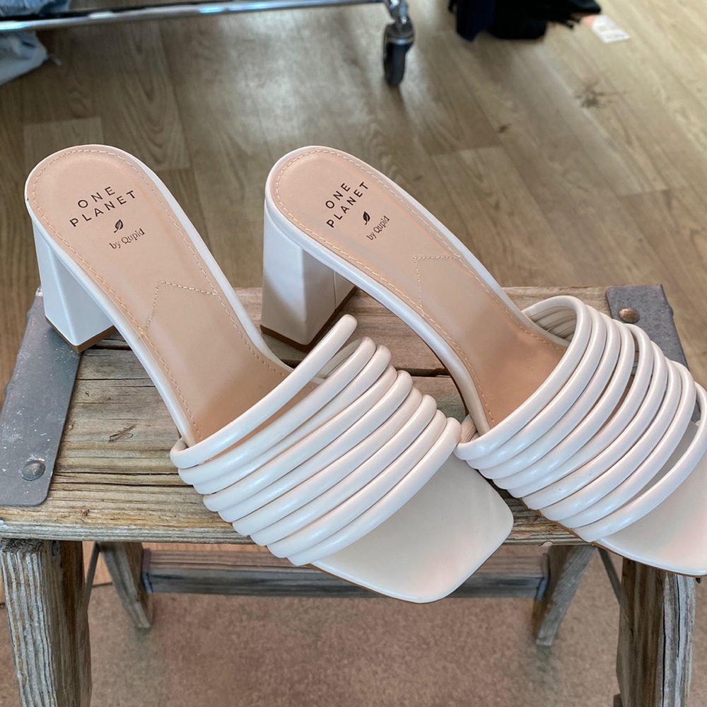 Off white heels